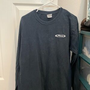 Gildan Men's Long Sleeve Tee - Dark Gray